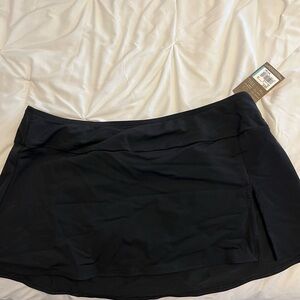 Merona Black Swim Coverup Skirt